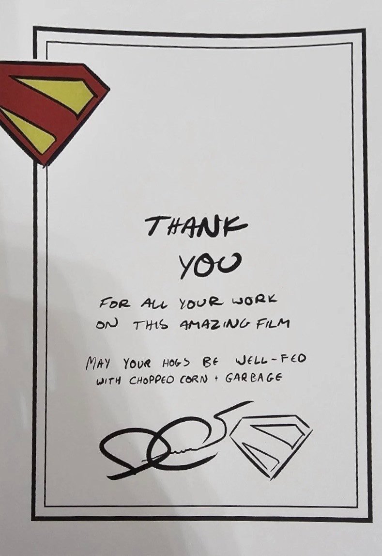 Superman jamesgunnlettertome