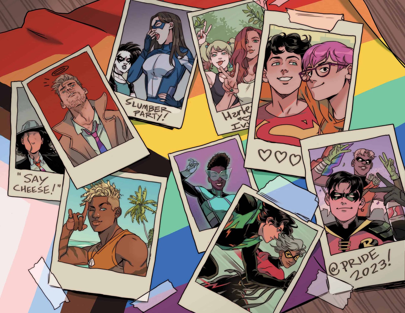 Image from the DC Comics: PRIDE case study