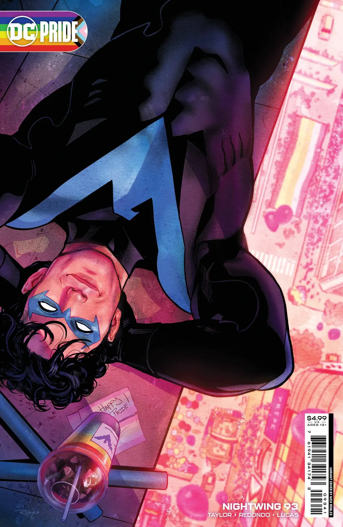 A Nightwing Pride variant cover