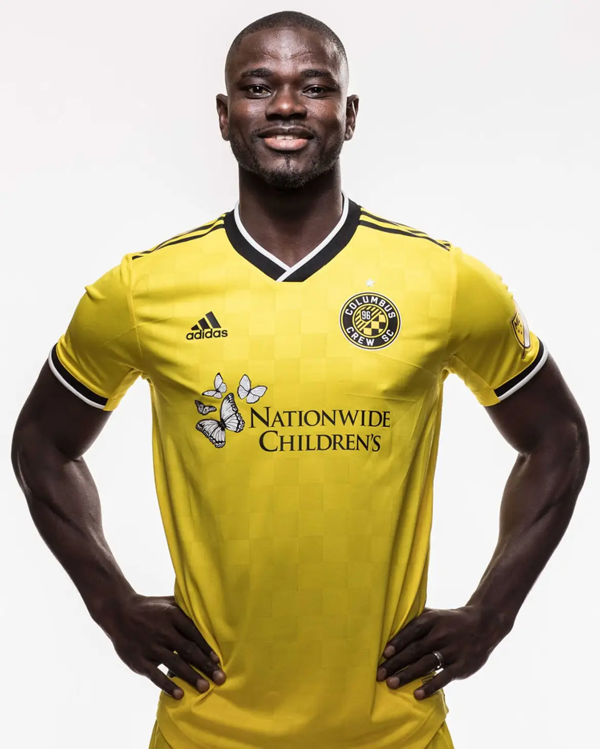 Crew player in the 2020 hospital kit